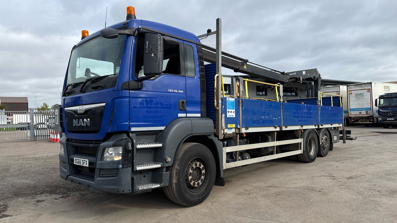 Man TGS 26.360 - Planbil, Kranbil: bilde 2 Man TGS 26.360 - Planbil, Kranbil: bilde 2