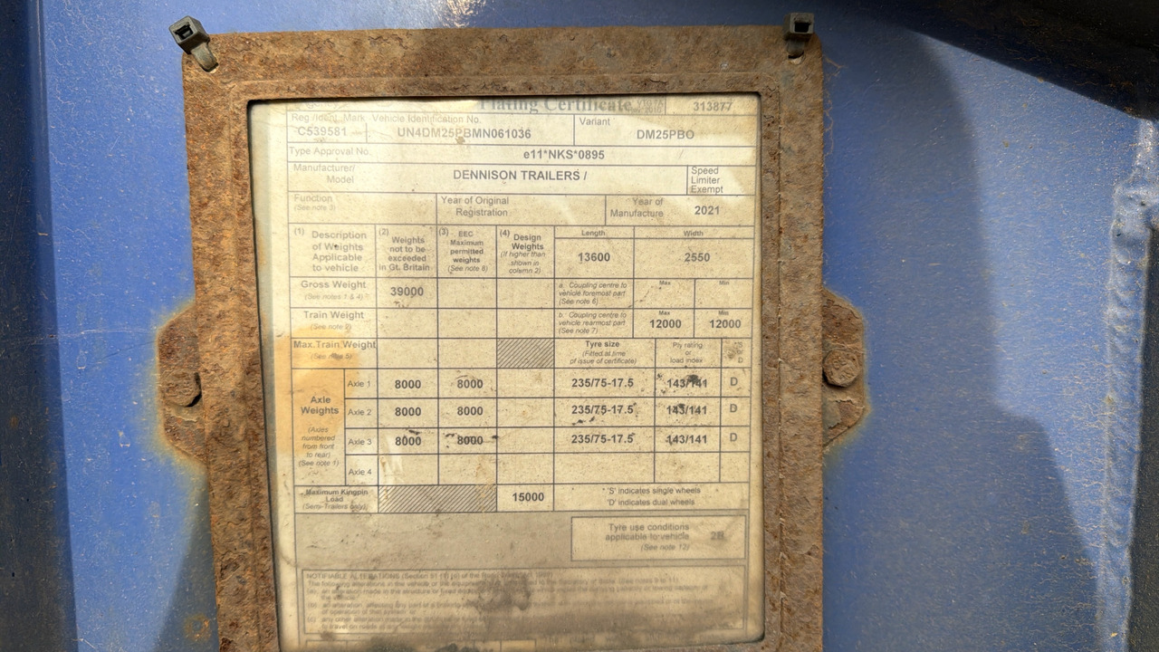 DENNISON MACHINERY-CARRIER - Tilhenger: bilde 5 DENNISON MACHINERY-CARRIER - Tilhenger: bilde 5