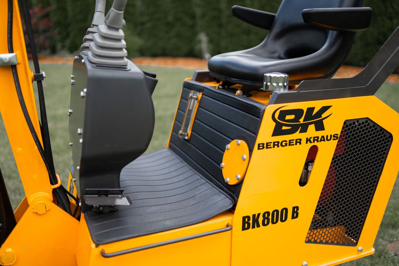 Berger Kraus BK800B Nowa minikoparka Mini excavator - Minigraver: bilde 3 Berger Kraus BK800B Nowa minikoparka Mini excavator - Minigraver: bilde 3