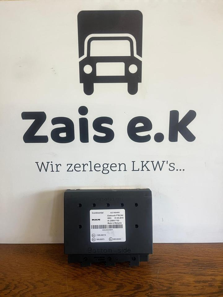 MAN Continental Elektronik PTM Steuergerät 81.25805-7153 - Styreenhet for Lastebil: bilde 1 MAN Continental Elektronik PTM Steuergerät 81.25805-7153 - Styreenhet for Lastebil: bilde 1