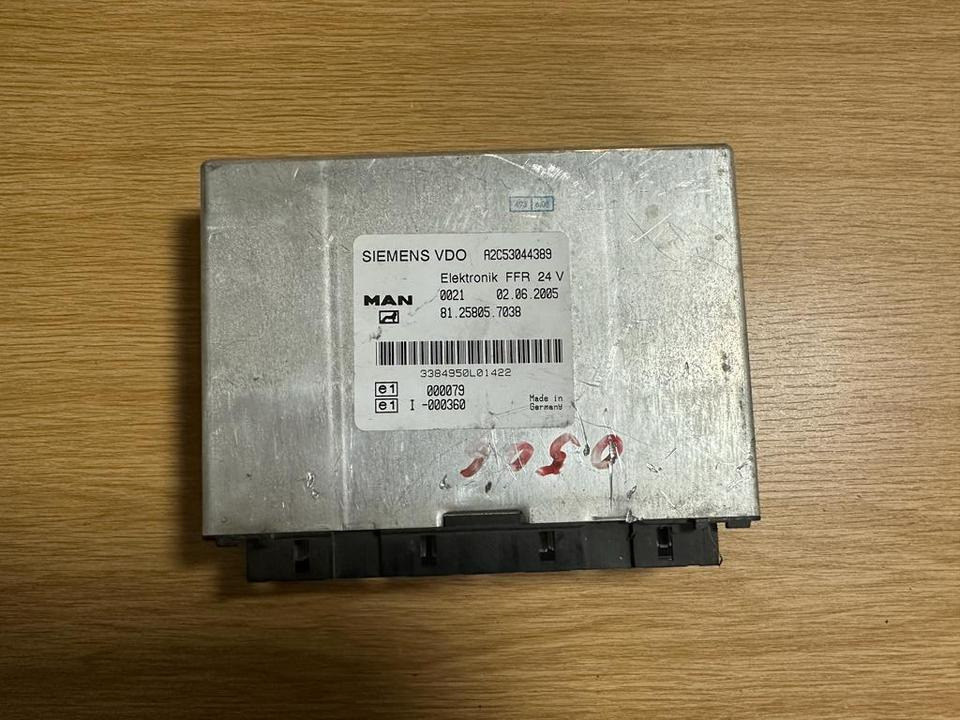 Styreenhet for Lastebil MAN SIEMENS VDO ELEKTRONIK FFR Steuergerät 81.25805.7038: bilde 1