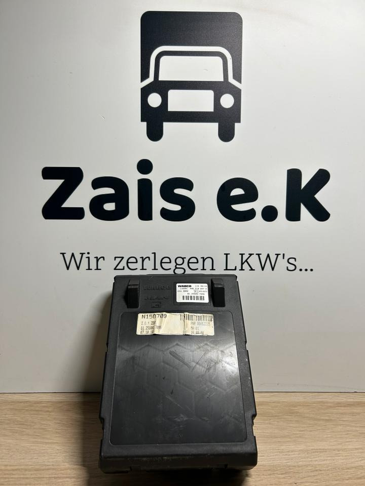 MAN WABCO Elektronik ECU ZBR 2 Steuergerät 81.25806-7096 - Styreenhet for Lastebil: bilde 1 MAN WABCO Elektronik ECU ZBR 2 Steuergerät 81.25806-7096 - Styreenhet for Lastebil: bilde 1