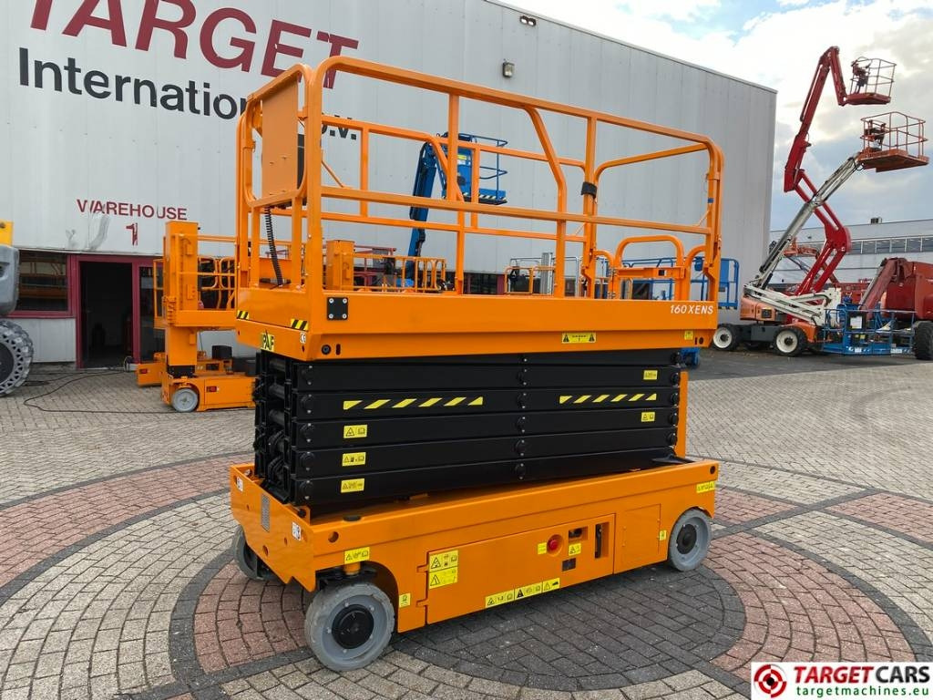 Hangcha 160XENS Electric 160 Scissor Work Lift 1570cm NEW - Sakselift: bilde 1 Hangcha 160XENS Electric 160 Scissor Work Lift 1570cm NEW - Sakselift: bilde 1