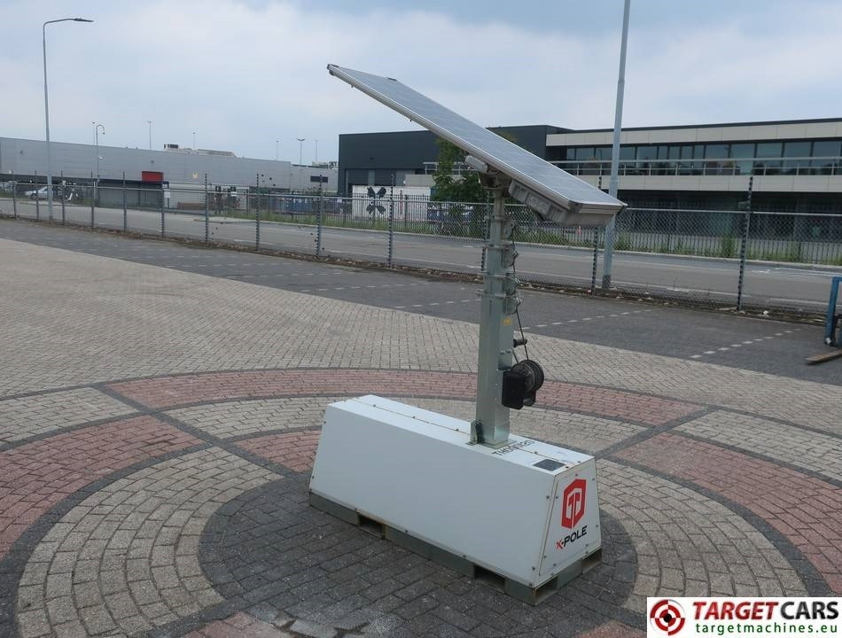 Trime X-Pole 2x25W Led Solar Tower Light - Lysmast: bilde 2 Trime X-Pole 2x25W Led Solar Tower Light - Lysmast: bilde 2