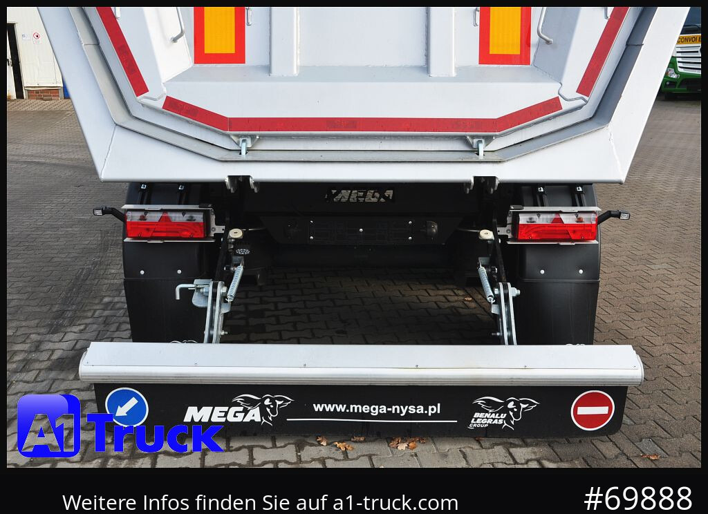 BENALU Mega 28m³ Lift Stahl SAF Hardox - Tippsemi: bilde 3 BENALU Mega 28m³ Lift Stahl SAF Hardox - Tippsemi: bilde 3