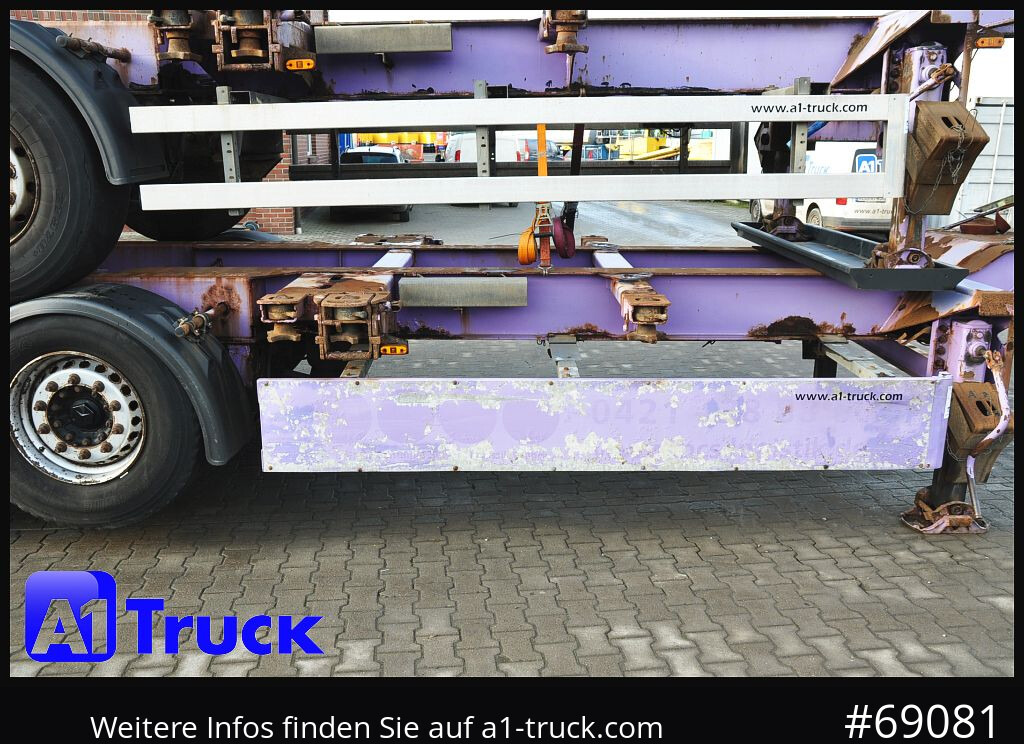 CARNEHL CCS/HS HighCube 20,30,40 Tüv - Container-transport/ Vekselflak semitrailer: bilde 4 CARNEHL CCS/HS HighCube 20,30,40 Tüv - Container-transport/ Vekselflak semitrailer: bilde 4