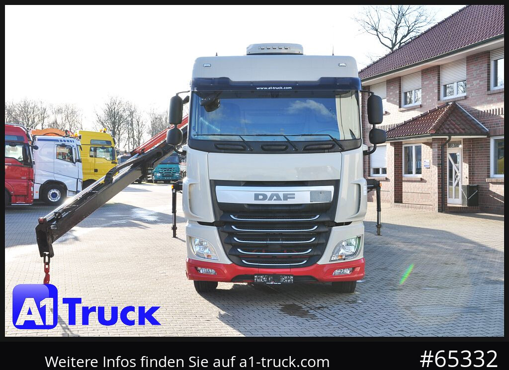 Planbil, Kranbil DAF XF 440, Baustoff, Terex 145.2: bilde 12