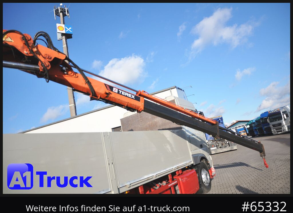 Planbil, Kranbil DAF XF 440, Baustoff, Terex 145.2: bilde 14