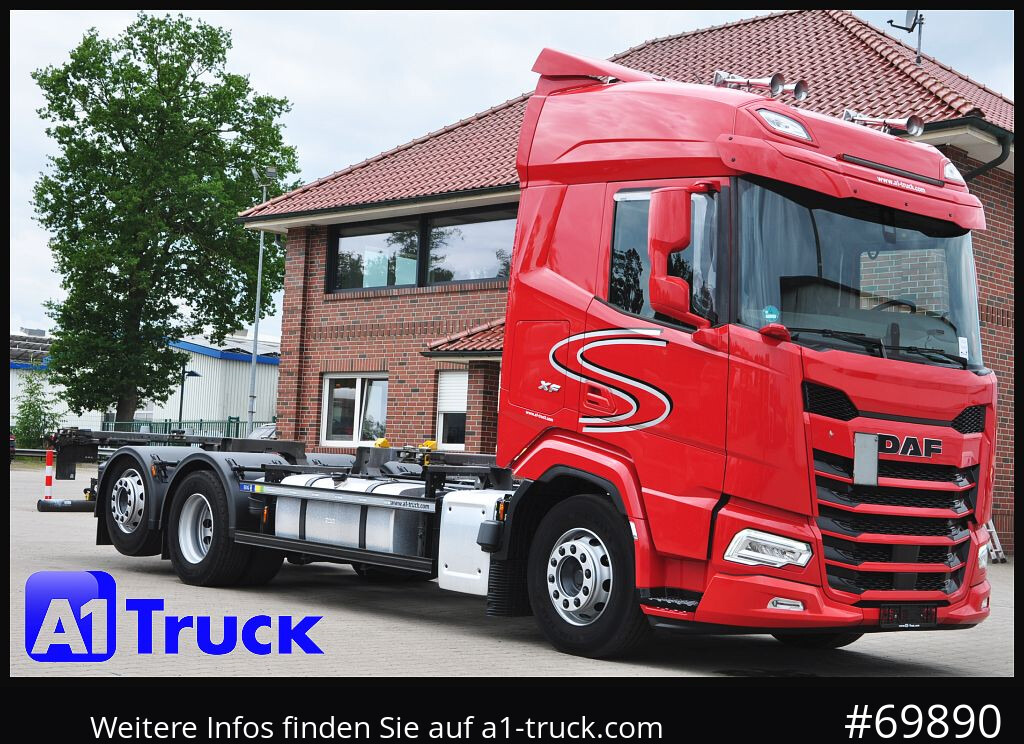 DAF XF 480, BDF, 7,45, 7,82, Lift-Lenkachse, - Container-transport/ Vekselflak lastebil: bilde 1 DAF XF 480, BDF, 7,45, 7,82, Lift-Lenkachse, - Container-transport/ Vekselflak lastebil: bilde 1
