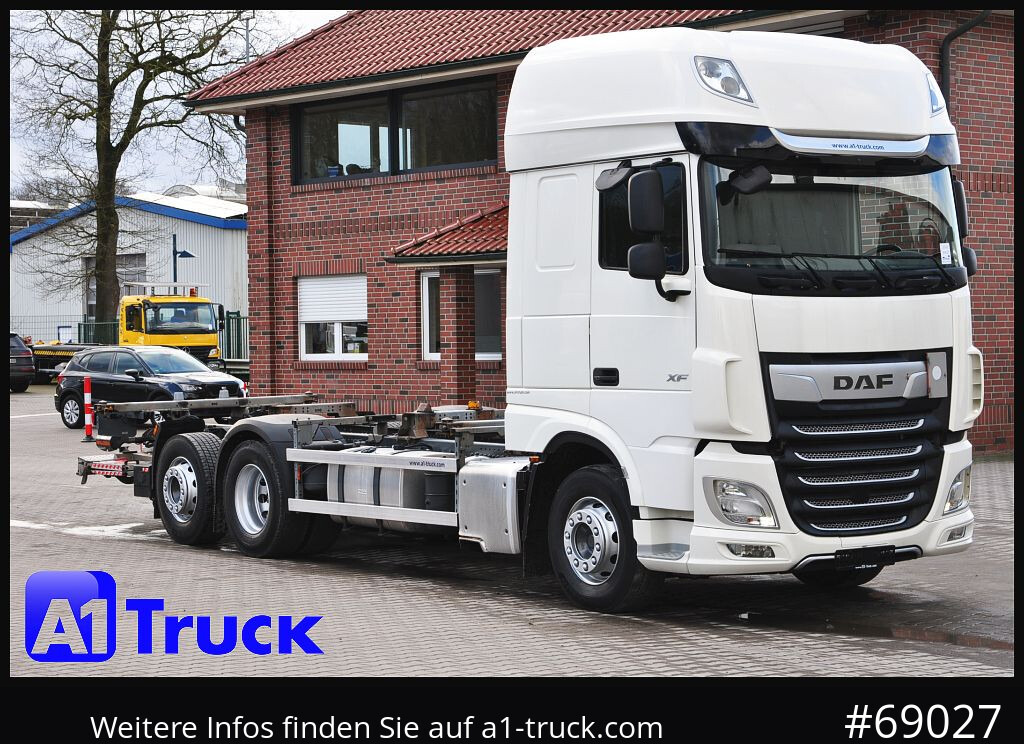 DAF XF 480 FAN Intarder LBW 2t. Lenkachse Steering - Container-transport/ Vekselflak lastebil: bilde 1 DAF XF 480 FAN Intarder LBW 2t. Lenkachse Steering - Container-transport/ Vekselflak lastebil: bilde 1