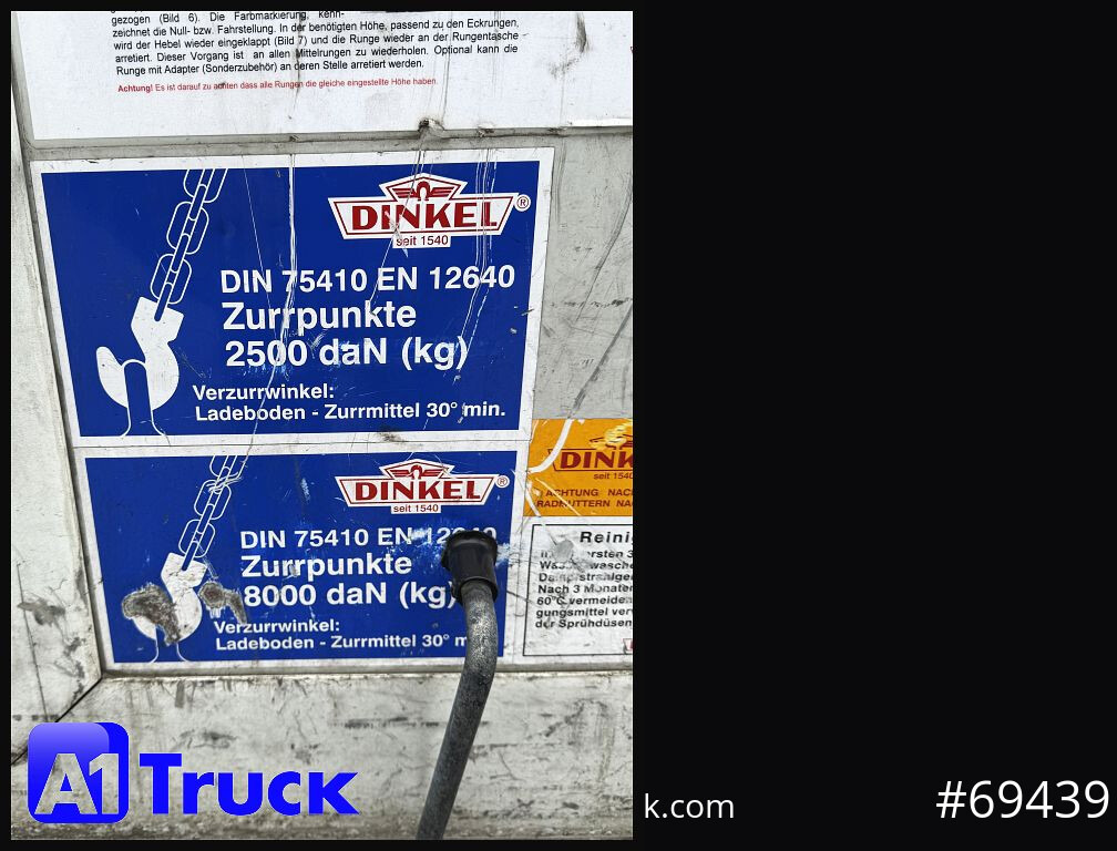 DINKEL DSAPPV 48, Plane verbreiterbar Rampen, - Gardintrailer: bilde 2 DINKEL DSAPPV 48, Plane verbreiterbar Rampen, - Gardintrailer: bilde 2