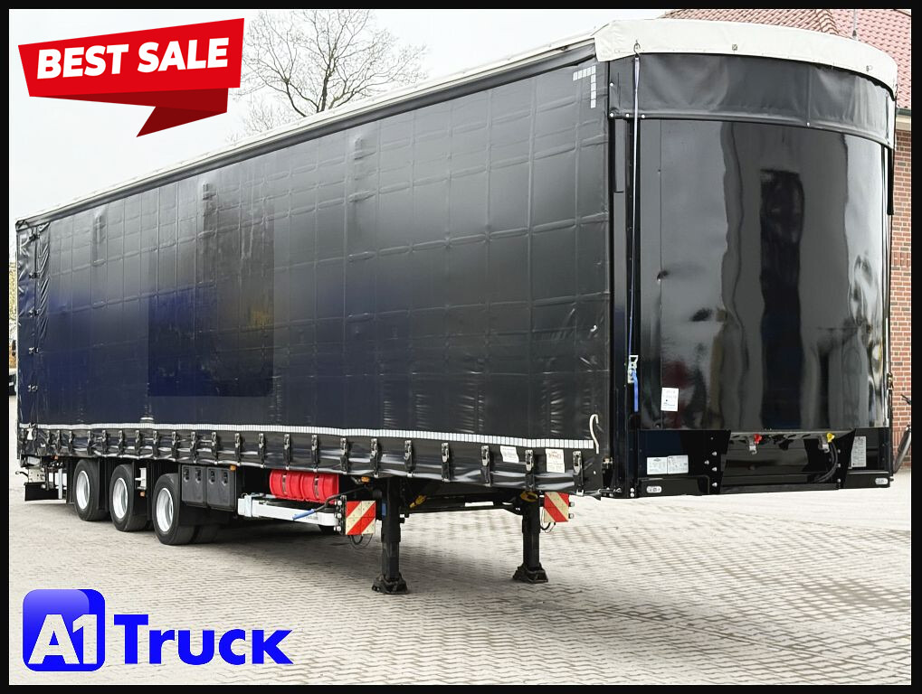 DINKEL DSAPPV 48, Plane verbreiterbar Rampen, - Gardintrailer: bilde 1 DINKEL DSAPPV 48, Plane verbreiterbar Rampen, - Gardintrailer: bilde 1