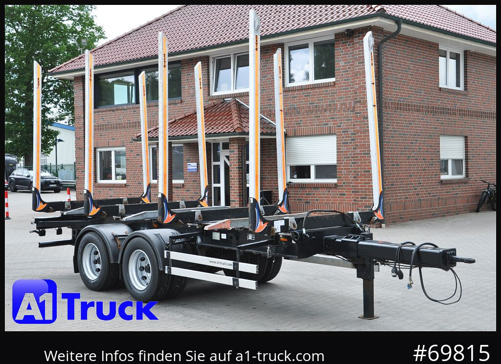 DOLL Befa Tandem Holz Wood Exte Rungen, 171 tkm, - Tømmerhenger: bilde 1 DOLL Befa Tandem Holz Wood Exte Rungen, 171 tkm, - Tømmerhenger: bilde 1