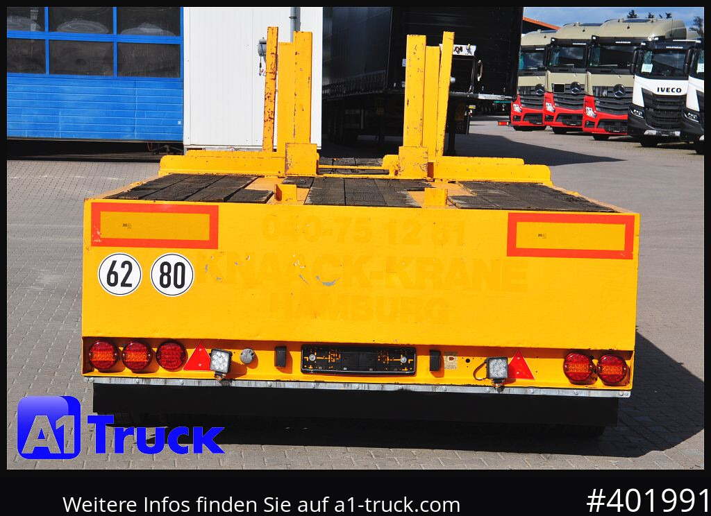Planhenger/ Flathenger GOLDHOFER 5 achs  Ballast, Lenkachse, 50to., Schwerlast,: bilde 8