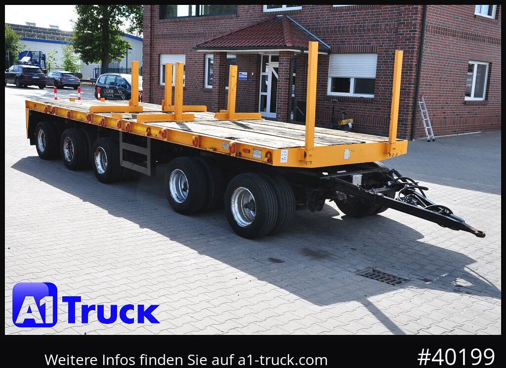 GOLDHOFER 5 achs Ballast, Lenkachse, 50to., Schwerlast, - Lavloader tilhenger: bilde 1 GOLDHOFER 5 achs Ballast, Lenkachse, 50to., Schwerlast, - Lavloader tilhenger: bilde 1
