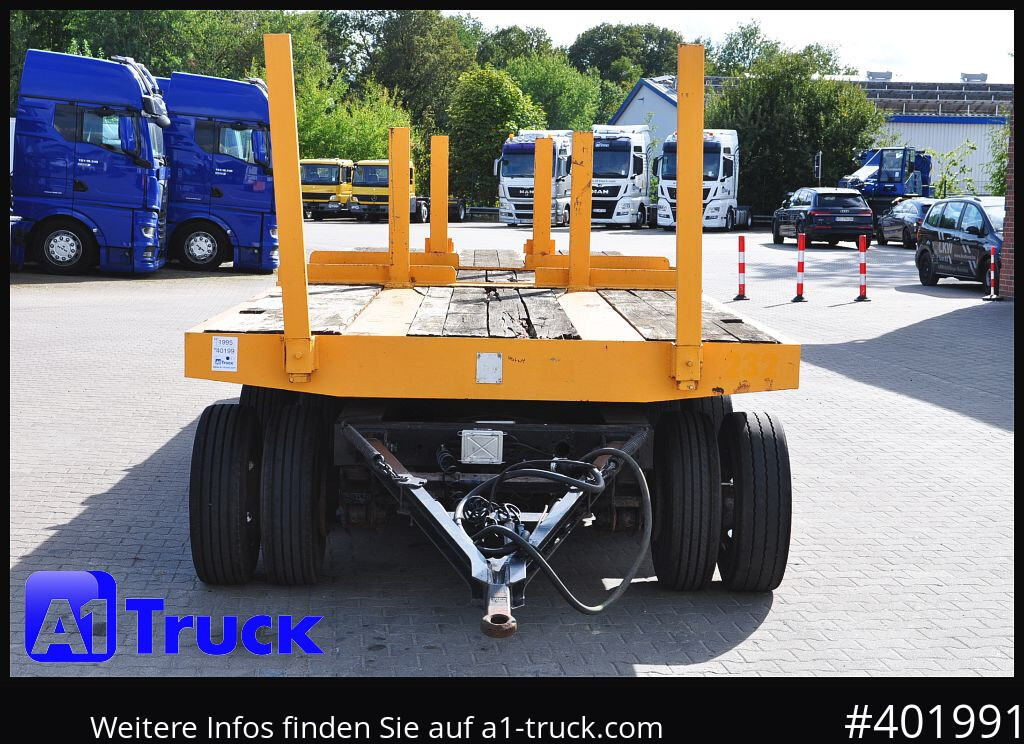 Planhenger/ Flathenger GOLDHOFER 5 achs  Ballast, Lenkachse, 50to., Schwerlast,: bilde 12