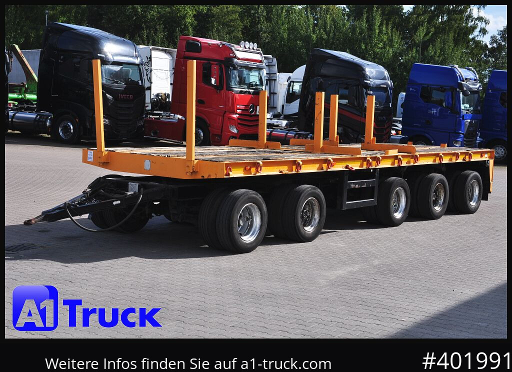 Planhenger/ Flathenger GOLDHOFER 5 achs  Ballast, Lenkachse, 50to., Schwerlast,: bilde 11