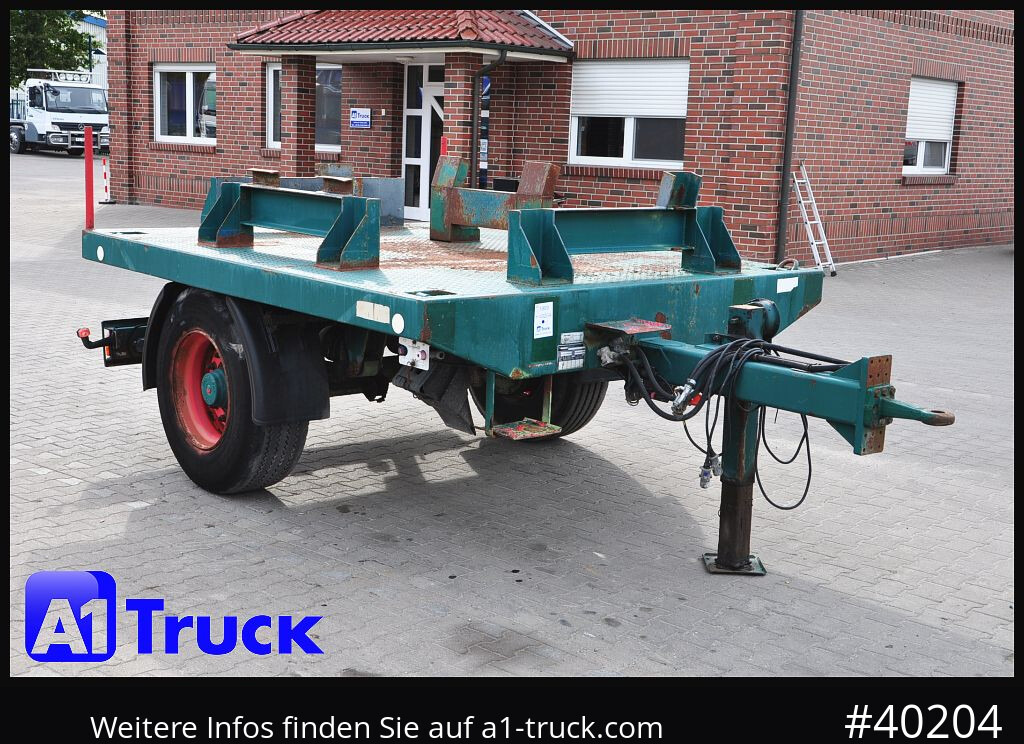 GOLDHOFER Ballast Anh. Obermaier, 10 tonnen SAF, - Planhenger/ Flathenger: bilde 1 GOLDHOFER Ballast Anh. Obermaier, 10 tonnen SAF, - Planhenger/ Flathenger: bilde 1