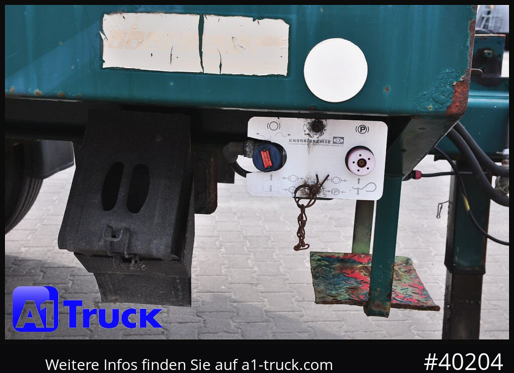 GOLDHOFER Ballast Anh. Obermaier, 10 tonnen SAF, - Planhenger/ Flathenger: bilde 2 GOLDHOFER Ballast Anh. Obermaier, 10 tonnen SAF, - Planhenger/ Flathenger: bilde 2
