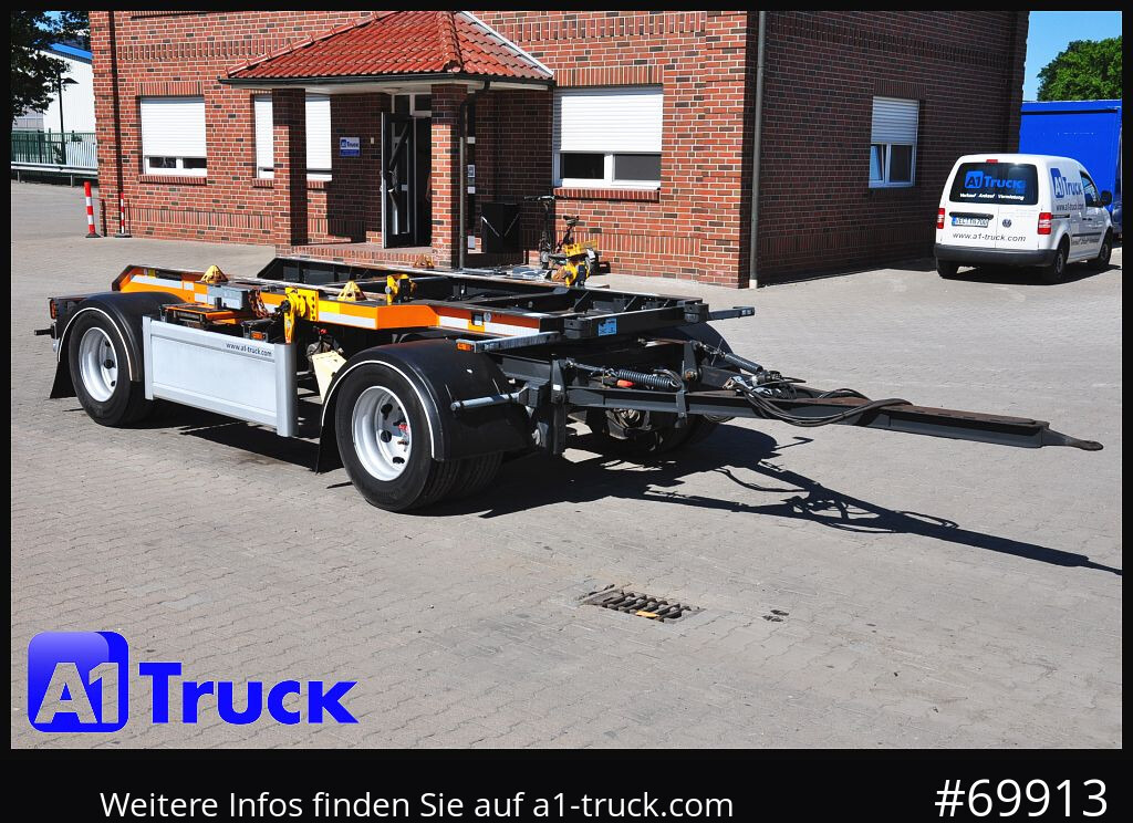 HUEFFERMANN HMA 1812 ZB HTM, Absetz City, Safety-Fix Luft, - Krokhenger/ Liftdumper henger: bilde 1 HUEFFERMANN HMA 1812 ZB HTM, Absetz City, Safety-Fix Luft, - Krokhenger/ Liftdumper henger: bilde 1