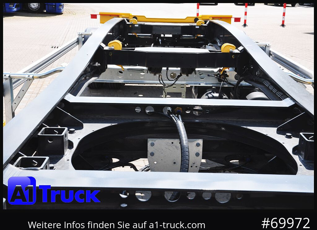 Ny Krokhenger/ Liftdumper henger HUEFFERMANN HSA 1870, Abrollanhänger SAF  Vermietung: bilde 6