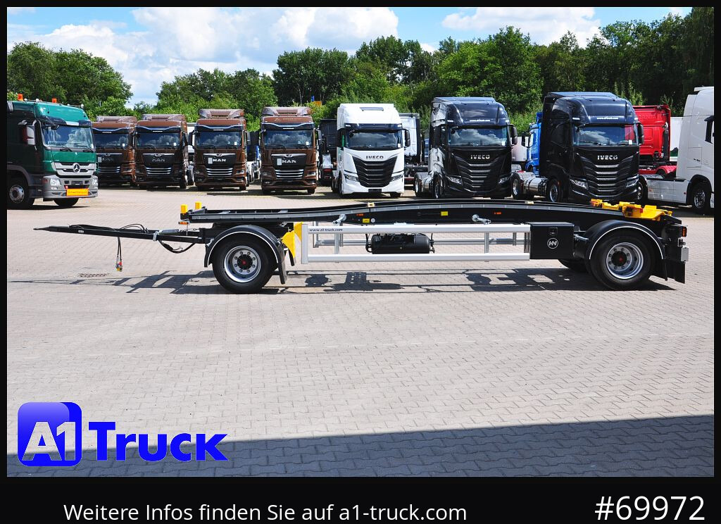 Ny Krokhenger/ Liftdumper henger HUEFFERMANN HSA 1870, Abrollanhänger SAF  Vermietung: bilde 12