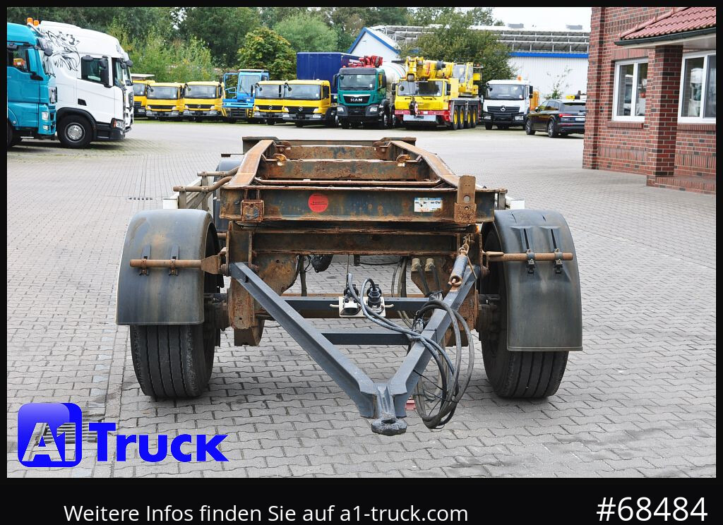 HUEFFERMANN HSA 1870, Abrollanhänger, Schlitten, - Krokhenger/ Liftdumper henger: bilde 3 HUEFFERMANN HSA 1870, Abrollanhänger, Schlitten, - Krokhenger/ Liftdumper henger: bilde 3