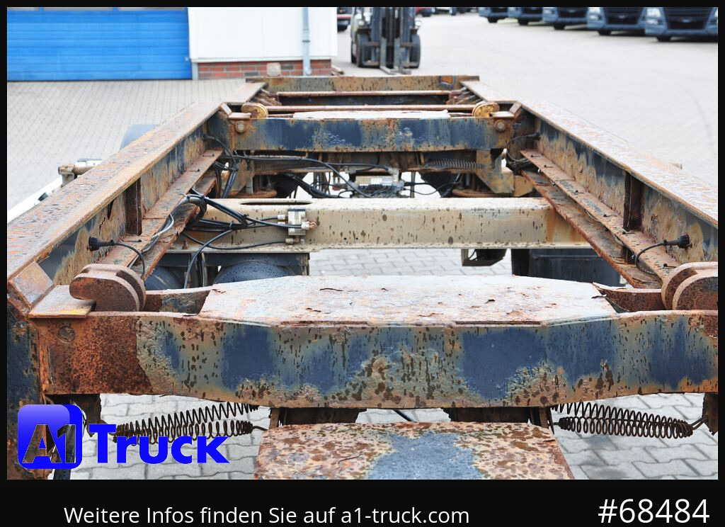 HUEFFERMANN HSA 1870, Abrollanhänger, Schlitten, - Krokhenger/ Liftdumper henger: bilde 2 HUEFFERMANN HSA 1870, Abrollanhänger, Schlitten, - Krokhenger/ Liftdumper henger: bilde 2