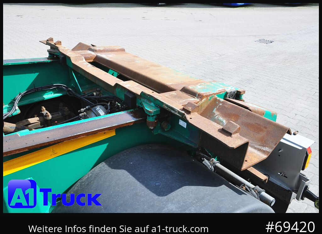 HUEFFERMANN HSA 1870, Luft, Schlitten, SAF - Krokhenger/ Liftdumper henger: bilde 2 HUEFFERMANN HSA 1870, Luft, Schlitten, SAF - Krokhenger/ Liftdumper henger: bilde 2