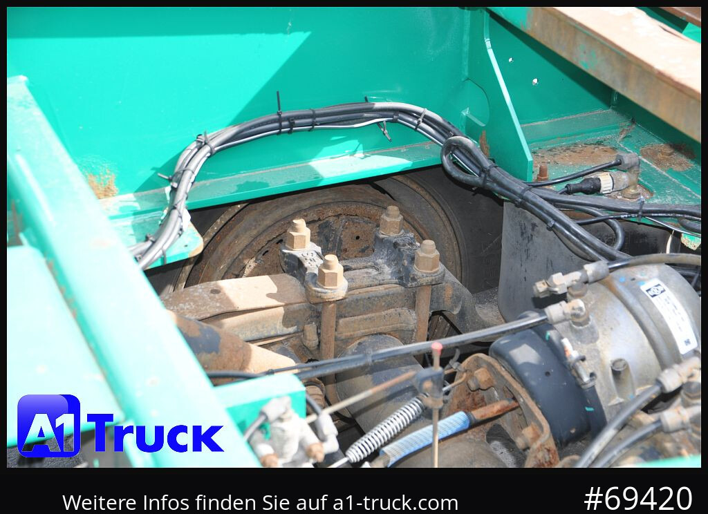 HUEFFERMANN HSA 1870, Luft, Schlitten, SAF - Krokhenger/ Liftdumper henger: bilde 5 HUEFFERMANN HSA 1870, Luft, Schlitten, SAF - Krokhenger/ Liftdumper henger: bilde 5