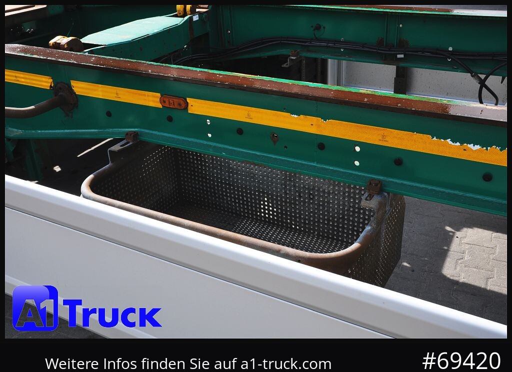HUEFFERMANN HSA 1870, Luft, Schlitten, SAF - Krokhenger/ Liftdumper henger: bilde 4 HUEFFERMANN HSA 1870, Luft, Schlitten, SAF - Krokhenger/ Liftdumper henger: bilde 4