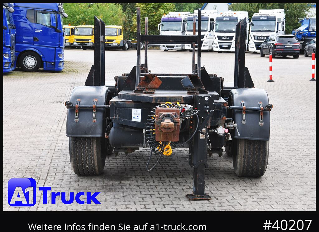 Planhenger/ Flathenger HUEFFERMANN HTA1800, Ballast, BPW Achsen, Luft: bilde 14