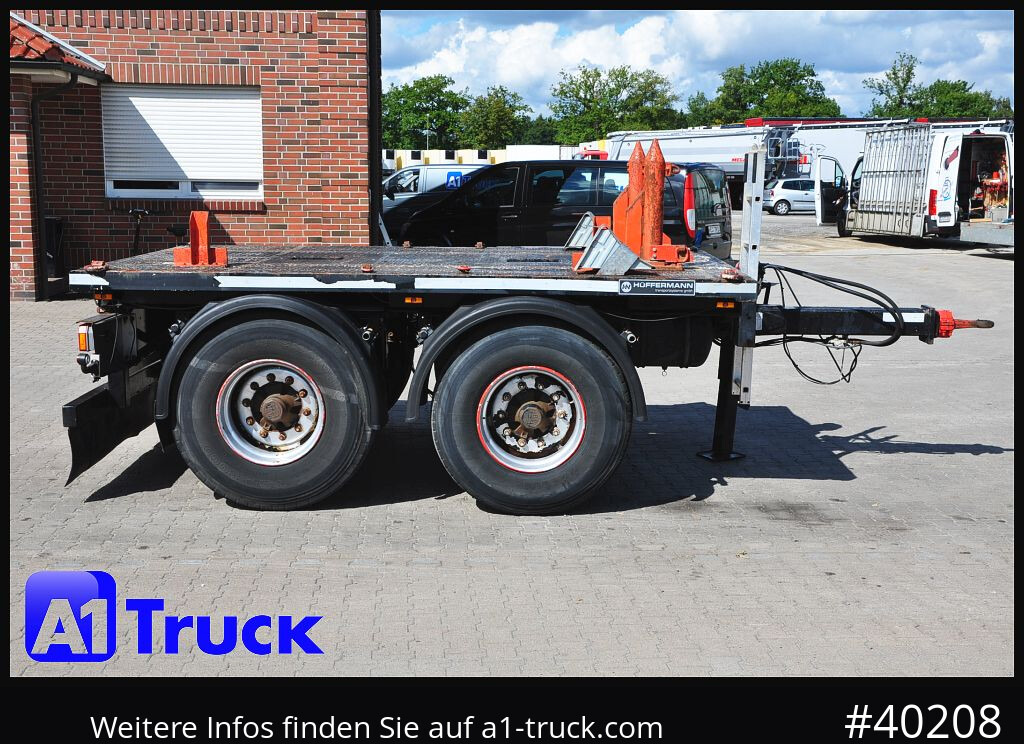 HUEFFERMANN HTA1800, Ballast, BPW Achsen, Luft, - Planhenger/ Flathenger: bilde 5 HUEFFERMANN HTA1800, Ballast, BPW Achsen, Luft, - Planhenger/ Flathenger: bilde 5