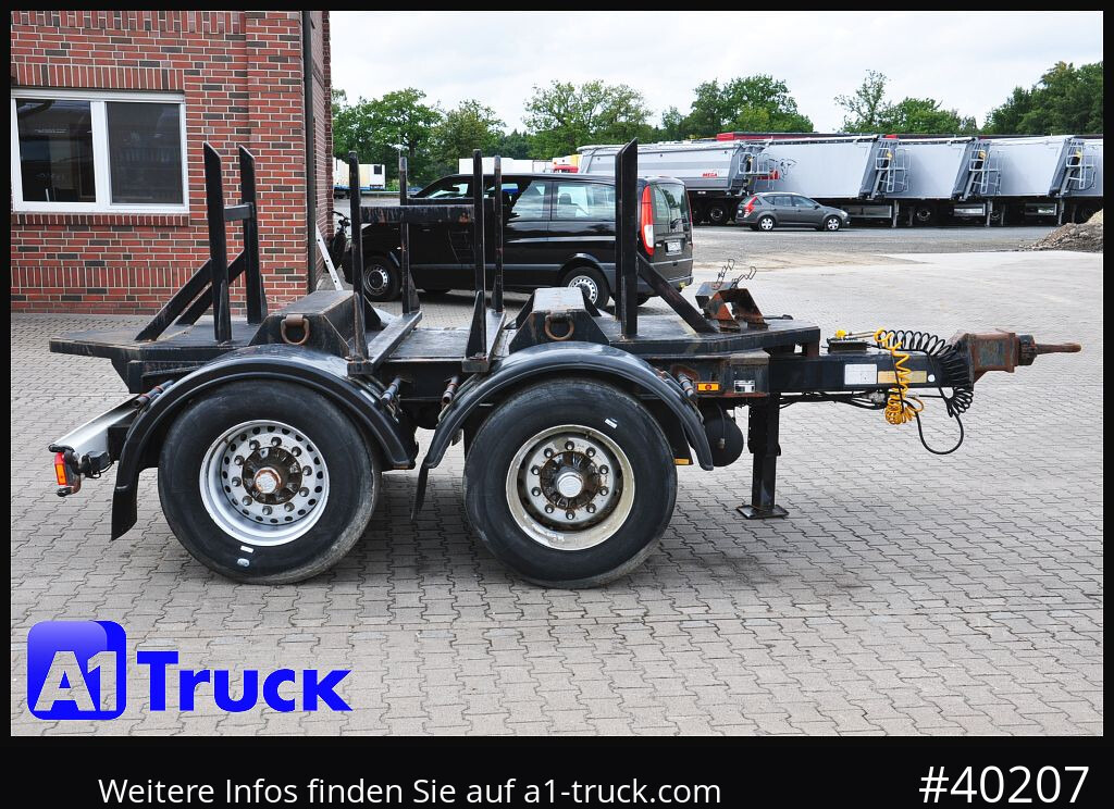 Planhenger/ Flathenger HUEFFERMANN HTA1800, Ballast, BPW Achsen, Luft: bilde 8