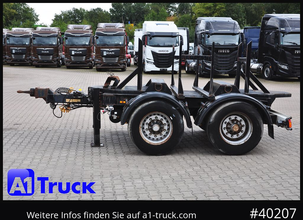 Planhenger/ Flathenger HUEFFERMANN HTA1800, Ballast, BPW Achsen, Luft: bilde 12