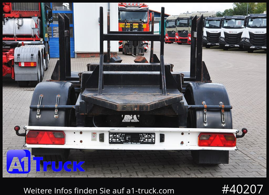 Planhenger/ Flathenger HUEFFERMANN HTA1800, Ballast, BPW Achsen, Luft: bilde 10