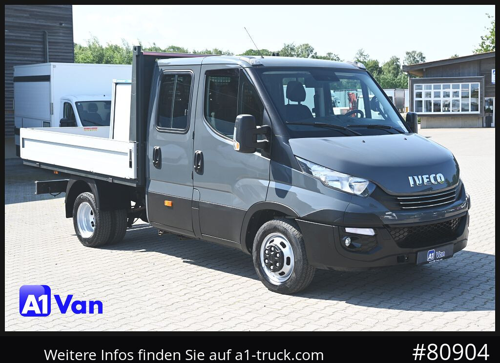 IVECO Daily 35C18 A8V Doka Pritsche, AHK, Tempomat, Stdhz. - Varebil med plan, Varebil med dobbelt førerhus: bilde 1 IVECO Daily 35C18 A8V Doka Pritsche, AHK, Tempomat, Stdhz. - Varebil med plan, Varebil med dobbelt førerhus: bilde 1