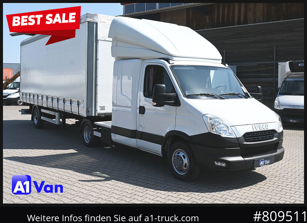 IVECO Daily 50C17 SZM, Klima, Tempomat, Schlafplatz - Varebil med kapell: bilde 1 IVECO Daily 50C17 SZM, Klima, Tempomat, Schlafplatz - Varebil med kapell: bilde 1