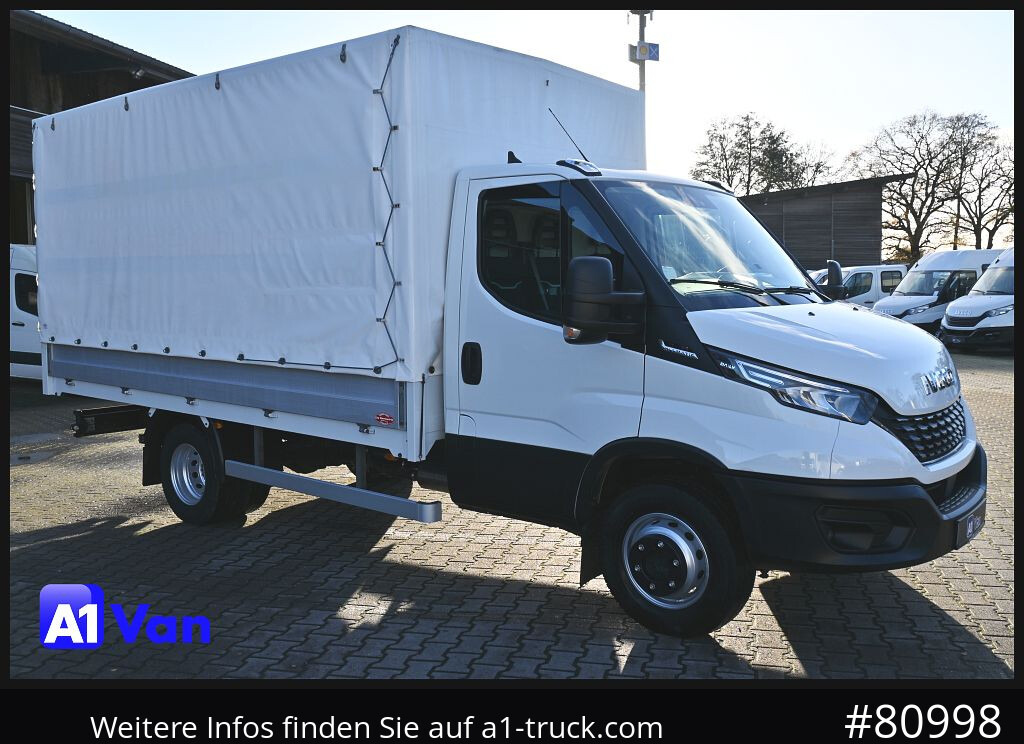 IVECO Daily 72C18 A8V Pritsche/Plane, Tempomat, AHK, Klima - Varebil med kapell: bilde 1 IVECO Daily 72C18 A8V Pritsche/Plane, Tempomat, AHK, Klima - Varebil med kapell: bilde 1