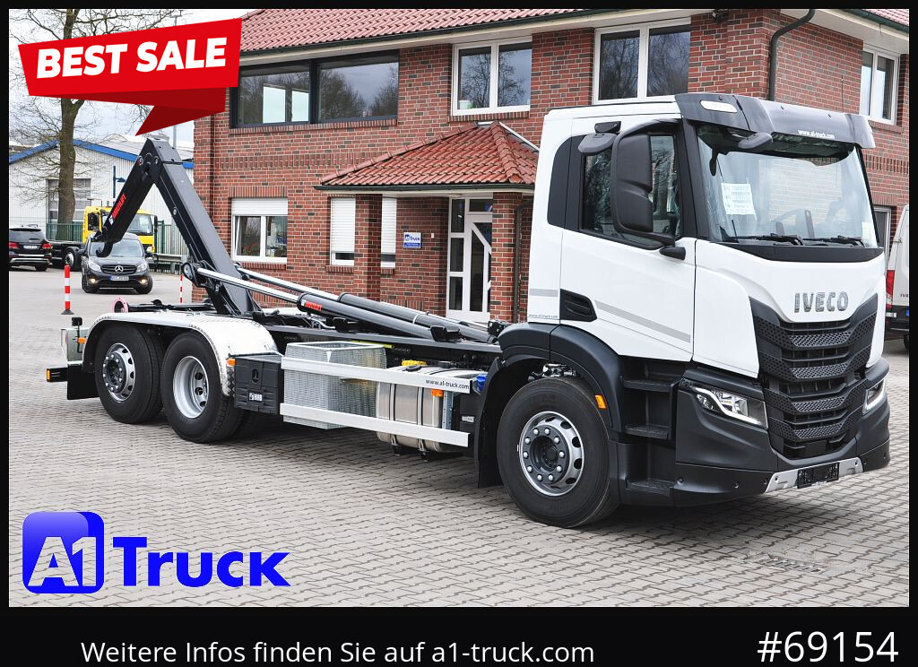 IVECO X-Way AD280X42, HIAB Multilift, Garantie - Krokbil: bilde 1 IVECO X-Way AD280X42, HIAB Multilift, Garantie - Krokbil: bilde 1