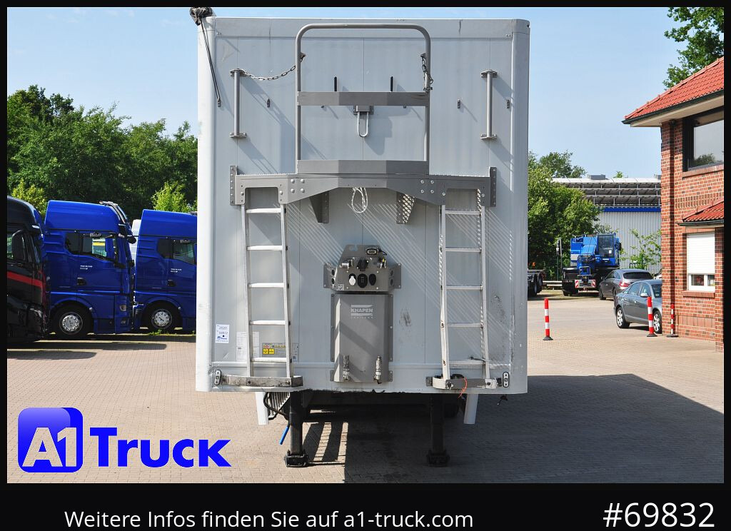 Med walking floor semitrailer KNAPEN K100, HD Heavy Duty, 90m³,: bilde 14