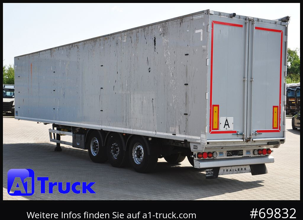 Med walking floor semitrailer KNAPEN K100, HD Heavy Duty, 90m³,: bilde 11