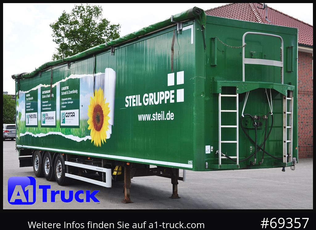 KNAPEN K100, Lift, SAF 90m³ - Med walking floor semitrailer: bilde 1 KNAPEN K100, Lift, SAF 90m³ - Med walking floor semitrailer: bilde 1
