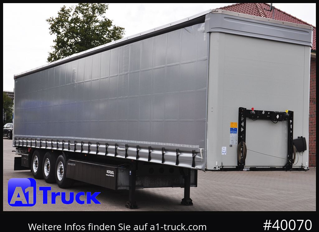 KOEGEL S 24, Liftache, Palettenkasten, 1 Vorbesitzer - Gardintrailer: bilde 1 KOEGEL S 24, Liftache, Palettenkasten, 1 Vorbesitzer - Gardintrailer: bilde 1