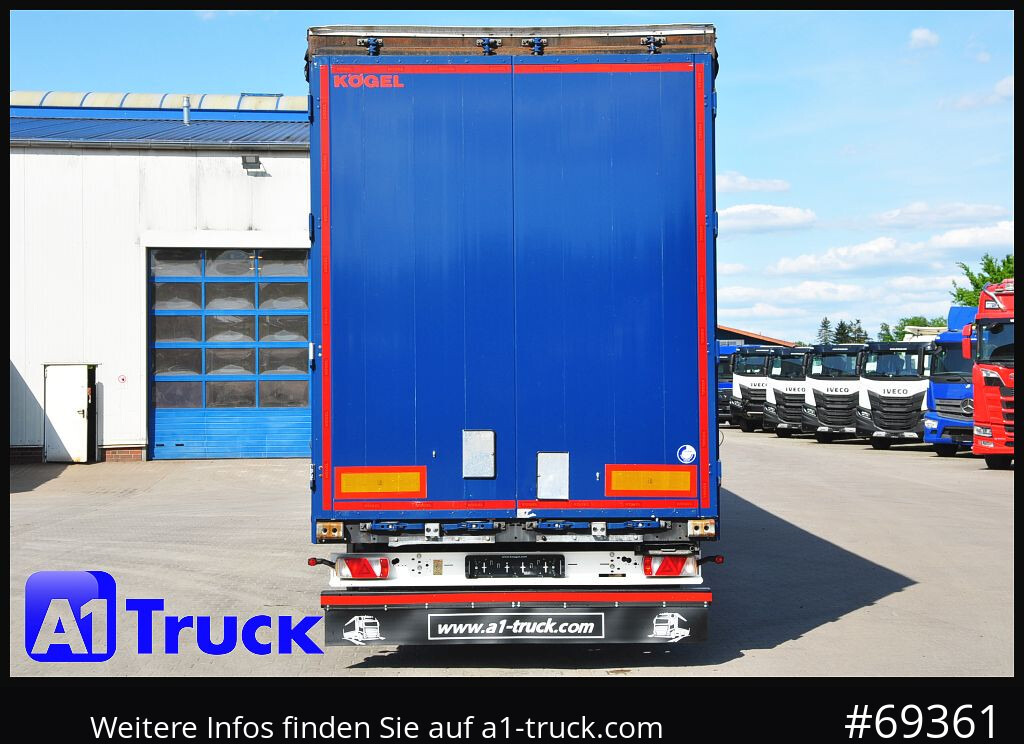 Gardintrailer KOEGEL S24-1 Mega, 1 Vorbesitzer, Code XL: bilde 12