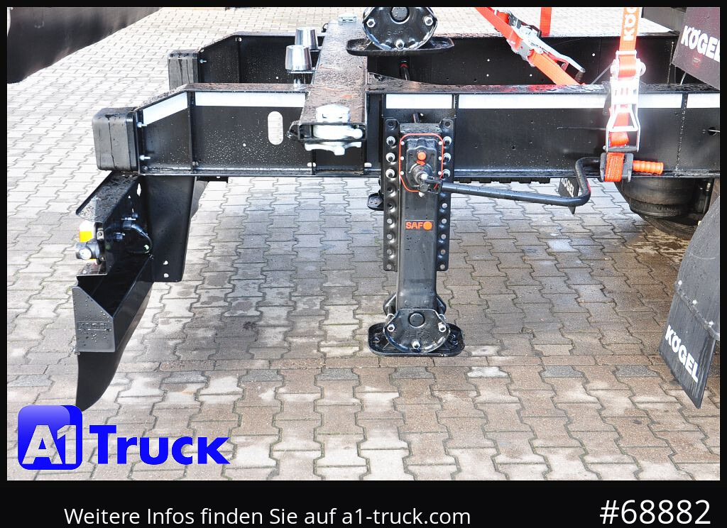 KOEGEL ZW 18 BDF, Midi Tandem 1120 +1320, SOFORT - Container-transport/ Vekselflak tilhenger: bilde 2 KOEGEL ZW 18 BDF, Midi Tandem 1120 +1320, SOFORT - Container-transport/ Vekselflak tilhenger: bilde 2