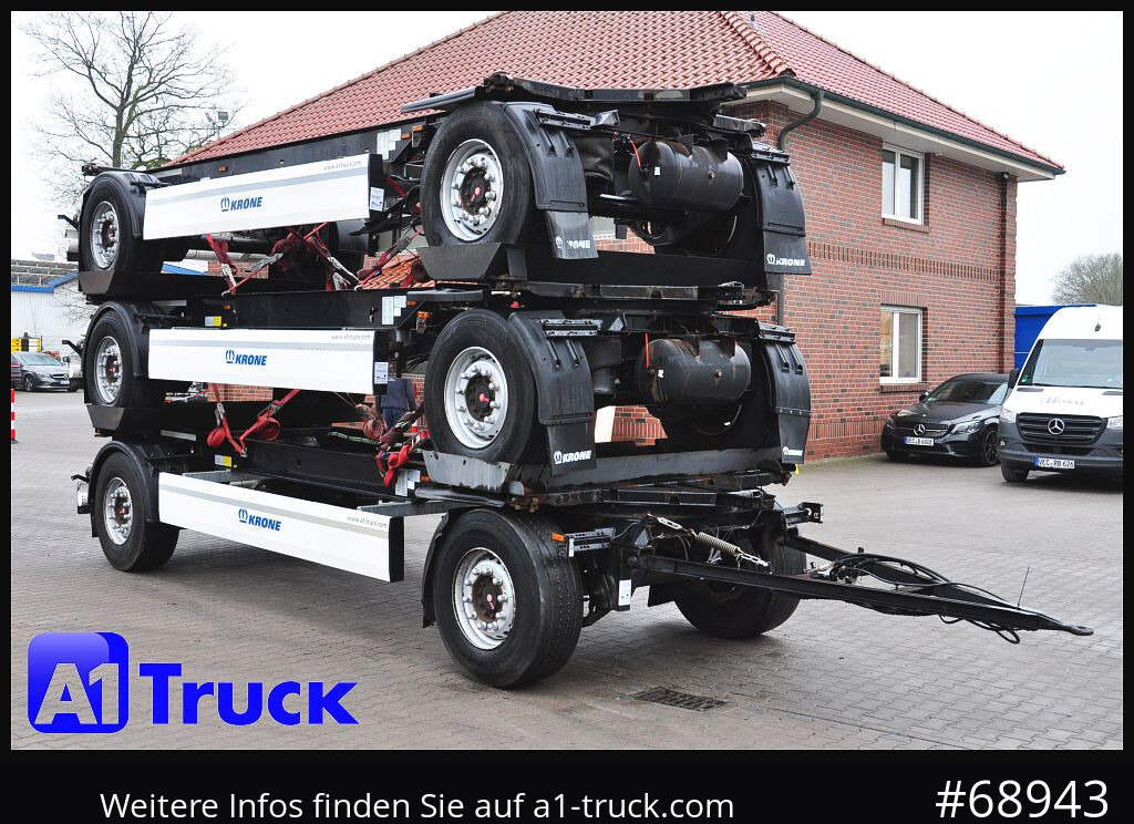 KRONE 3 er Paket Standard BDF, Bj 2017 SAF Achse - Container-transport/ Vekselflak tilhenger: bilde 1 KRONE 3 er Paket Standard BDF, Bj 2017 SAF Achse - Container-transport/ Vekselflak tilhenger: bilde 1