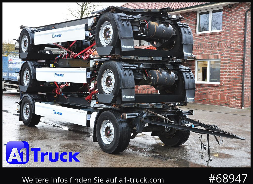 KRONE 3 er Paket Standard BDF, Bj 2017 SAF Achse - Container-transport/ Vekselflak tilhenger: bilde 1 KRONE 3 er Paket Standard BDF, Bj 2017 SAF Achse - Container-transport/ Vekselflak tilhenger: bilde 1