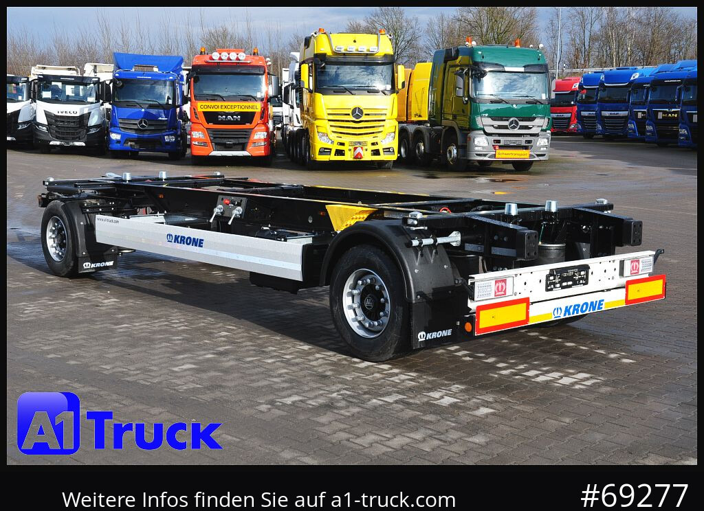 KRONE 5 x AZW 18, MAXI für 1120mm + 1320mm, SOFORT NEU - Container-transport/ Vekselflak tilhenger: bilde 5 KRONE 5 x AZW 18, MAXI für 1120mm + 1320mm, SOFORT NEU - Container-transport/ Vekselflak tilhenger: bilde 5