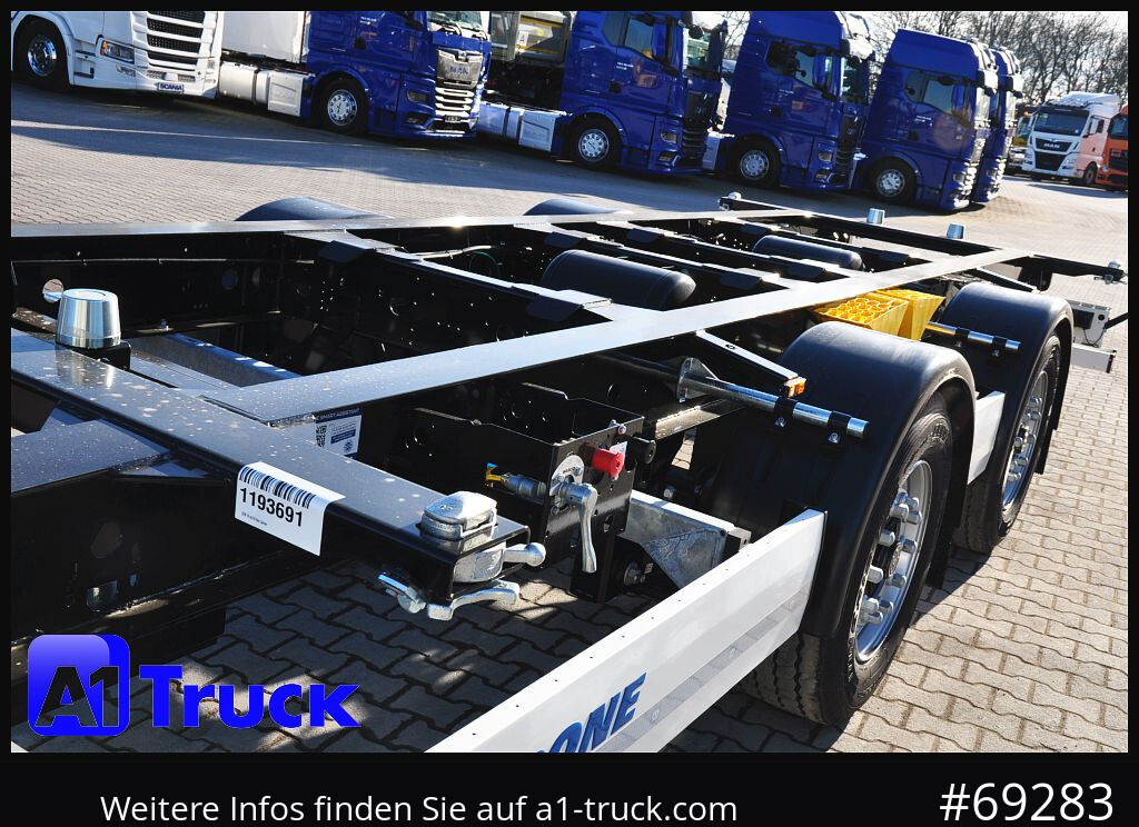 KRONE 5 x Tandem, MIDI, für 1120mm + 1320mm, SOFORT, NEU - Container-transport/ Vekselflak tilhenger: bilde 3 KRONE 5 x Tandem, MIDI, für 1120mm + 1320mm, SOFORT, NEU - Container-transport/ Vekselflak tilhenger: bilde 3